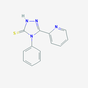 4-Phenyl-5-(pyridin-2-yl)-4H-1,2,4-triazole-3-thiol图片