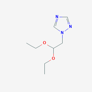 1-(2,2-diethoxyethyl)-1H-1,2,4-triazole图片