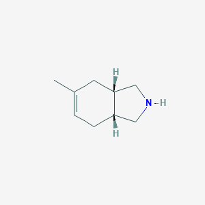 cis-5-methyl-2,3,3a,4,7,7a-hexahydro-1H-isoindole图片