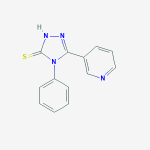 4-Phenyl-5-(pyridin-3-yl)-4H-1,2,4-triazole-3-thiol图片