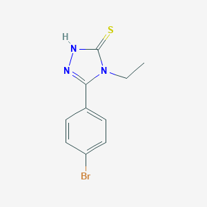 5-(4-Bromophenyl)-4-ethyl-4H-1,2,4-triazole-3-thiol图片