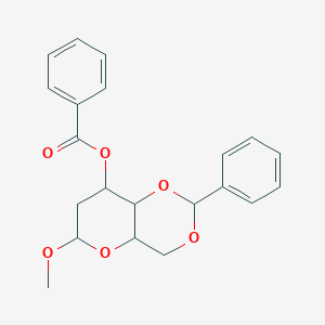 Methyl 2-Deoxy-4,6-O-(phenylmethylene)-α-D-ribo-Hexopyranoside Benzoate图片