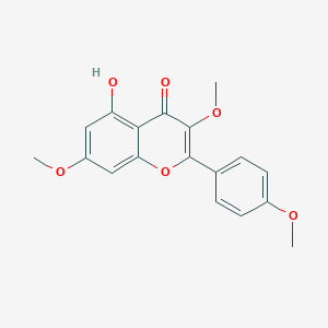 Kaempferol 3,7,4'-trimethyl ether图片