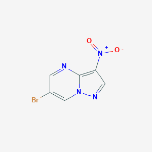 6-Bromo-3-nitropyrazolo[1,5-a]pyrimidine图片