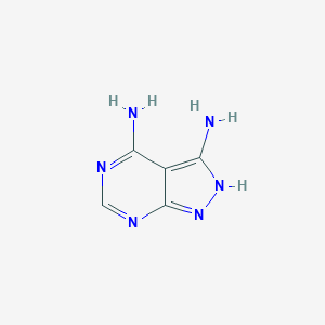 1H-Pyrazolo[3,4-d]pyrimidine-3,4-diamine图片
