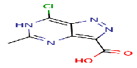 7-chloro-5-methyl-6H-pyrazolo[4,3-d]pyrimidine-3-carboxylicacid图片