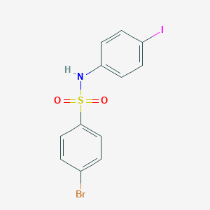 4-溴-N-(4-碘苯基)-苯磺酰胺图片