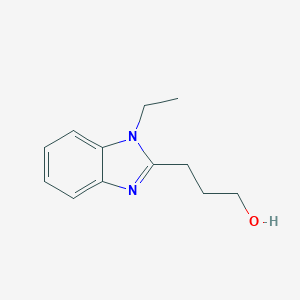 3-(1-ethyl-1H-benzimidazol-2-yl)propan-1-ol图片