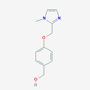 {4-[(1-Methyl-1H-imidazol-2-yl)methoxy]phenyl}methanol图片