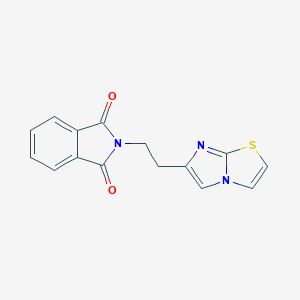 2-(2-{imidazo[2,1-b][1,3]thiazol-6-yl}ethyl)-2,3-dihydro-1H-isoindole-1,3-dione图片