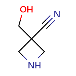 3-(hydroxymethyl)azetidine-3-carbonitrile图片