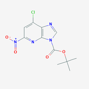 tert-Butyl 7-chloro-5-nitro-3H-imidazo[4,5-b]pyridine-3-carboxylate图片