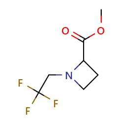 methyl1-(2,2,2-trifluoroethyl)azetidine-2-carboxylate图片
