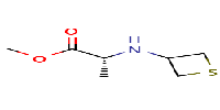 methyl(2R)-2-[(thietan-3-yl)amino]propanoate图片