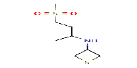 N-(4-methanesulfonylbutan-2-yl)thietan-3-amine图片