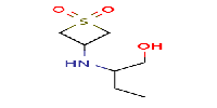 3-[(1-hydroxybutan-2-yl)amino]-1λ?-thietane-1,1-dione图片