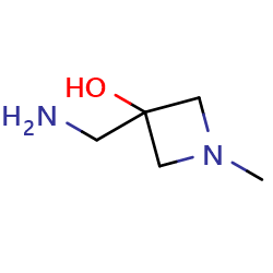 3-(aminomethyl)-1-methyl-azetidin-3-ol图片