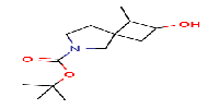 tert-butyl2-hydroxy-1-methyl-6-azaspiro[3,4]octane-6-carboxylate图片