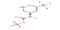 tert-butylN-methyl-N-[(3R,5R)-5-(trifluoromethyl)piperidin-3-yl]carbamate图片