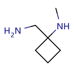 1-(aminomethyl)-N-methylcyclobutan-1-amine图片