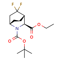 ethyl(1r,3r,4r)-rel-2-boc-5,5-difluoro-2-azabicyclo[2,2,2]octane-3-carboxylate图片