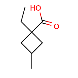 1-ethyl-3-methylcyclobutane-1-carboxylicacid图片