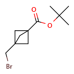 tert-butyl3-(bromomethyl)bicyclo[1,1,1]pentane-1-carboxylate图片