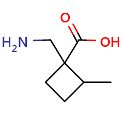 1-(aminomethyl)-2-methylcyclobutane-1-carboxylicacid图片