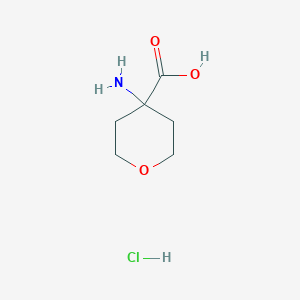 4-aminooxane-4-carboxylicacidhydrochloride图片