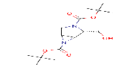 3,6-di-tert-butyl(2S)-2-(hydroxymethyl)-3,6-diazabicyclo[3,1,0]hexane-3,6-dicarboxylate图片