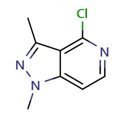 4-chloro-1,3-dimethyl-1H-pyrazolo[4,3-c]pyridine图片