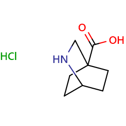 2-azabicyclo[2,2,2]octane-4-carboxylicacidhydrochloride图片