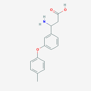 3-Amino-3-(3-(p-tolyloxy)phenyl)propanoic Acid图片
