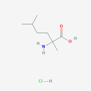 2-amino-2,5-dimethylhexanoic Acid hydrochloride图片