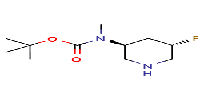 tert-butylN-[(3S,5S)-5-fluoropiperidin-3-yl]-N-methylcarbamate图片