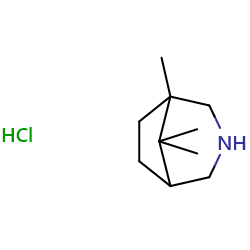 1,8,8-trimethyl-3-azabicyclo[3,2,1]octanehydrochloride图片