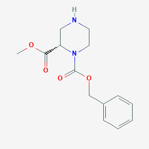 (s)-1-n-cbz-piperazine-2-carboxylicacidmethylester图片