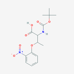 (2S,3R)-2-(Boc-氨基)-3-(2-硝基苯氧基)丁酸图片