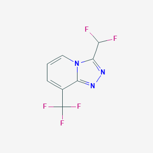 3-(Difluoromethyl)-8-(trifluoromethyl)-[1,2,4]triazolo[4,3-a]pyridine图片