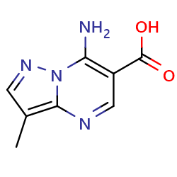 7-amino-3-methylpyrazolo[1,5-a]pyrimidine-6-carboxylicacid图片
