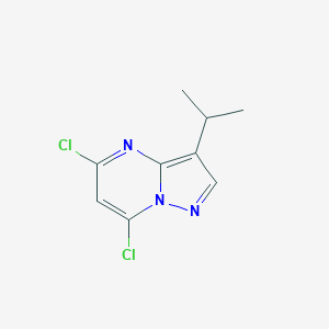 5,7-dichloro-3-isopropyl-pyrazolo[1,5-a]pyrimidine图片