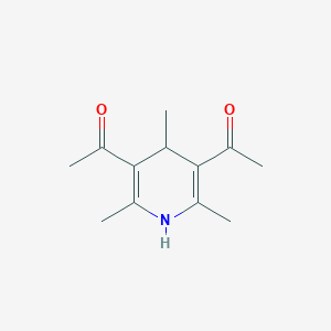 3,5-DIACETYL-2,4,6-TRIMETHYL-1,4-DIHYDROPYRIDINE图片