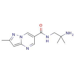 N-(2-Amino-2-methylpropyl)-2-methylpyrazolo[1,5-a]pyrimidine-6-carboxamide图片
