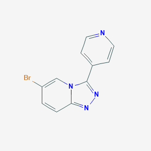 4-{6-Bromo-[1,2,4]triazolo[4,3-a]pyridin-3-yl}pyridine图片