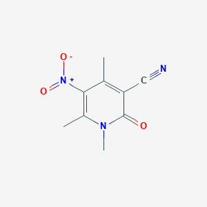 1,4,6-trimethyl-5-nitro-2-oxo-1,2-dihydropyridine-3-carbonitrile图片
