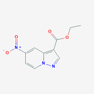 ethyl5-nitropyrazolo[1,5-a]pyridine-3-carboxylate图片