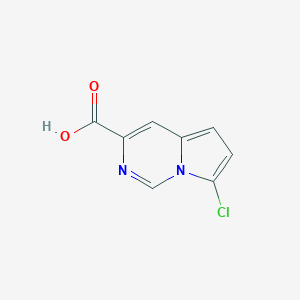 7-chloropyrrolo[1,2-c]pyrimidine-3-carboxylicacid图片