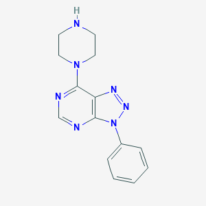 3-Phenyl-7-piperazin-1-yl-3H-[1,2,3]triazolo[4,5-d]pyrimidine图片