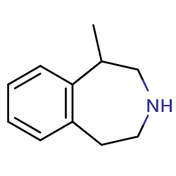 1-methyl-2,3,4,5-tetrahydro-1H-3-benzazepine图片