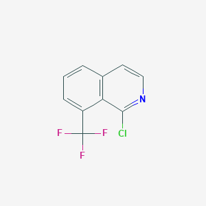 1-Chloro-8-Trifluoromethyl-Isoquinoline图片